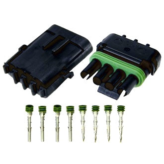 Roadpower Weather Pack Connector Kit 4 Way Blister Pack