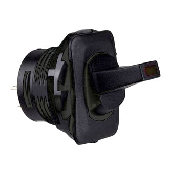 Switch Toggle 12V 10A ON/OFF Red LED Solder Lug Terminals