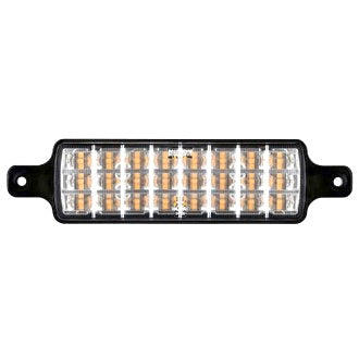 LED Front Indicator LED 10-30V 227x56mm Rectangle Recessed Bull Bar Mount