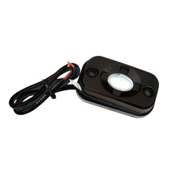 LED Work/Rock Light 10-30V 3x1.5W 4.5W 302lm Flood Beam +2 Mounts IP67