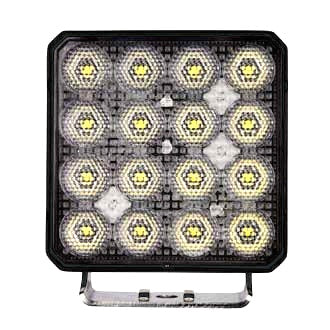 LED Work Light Square 10-30V 16x6W <94W <7400lm Flood Beam TMT IP67