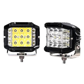 LED Work Light Square 10-30V 15x1.6W 24W 1500lm Sidewinder Combo Beam IP67