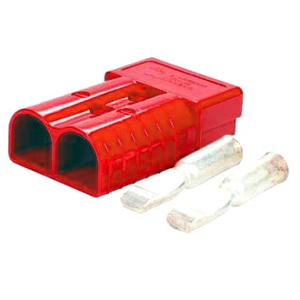 Anderson Connector 350A Red 2/0 AWG Contacts Genuine Anderson Power Products