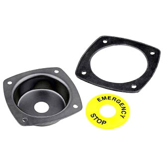 Recessed Emergeny Stop Mount S teel 22mm Mounting Hole