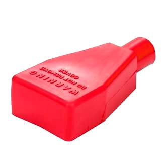 Insulator Terminal Cover Red 2 B&S Battery Terminal Straight EA