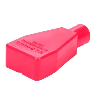 Insulator Terminal Cover Red 0-00 B&S Battery Terminal Straight EA