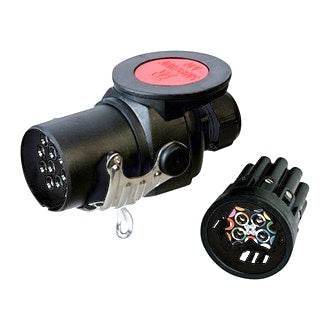 Erich Jaeger 15 pin 24V trailer plug internal screw terminals