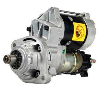 Starter Nikko 24V 4.5kW 10T CW 40mm Suits Komatsu Cummins 6D102E