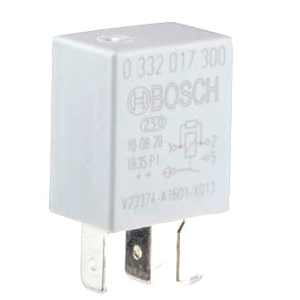 Relay Micro Bosch 12V 20A Norm ally Open 4 Pin Resistor Prote cted