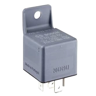 Relay Mini Bosch 12V 30A N/O 5 Pin Diode Protected