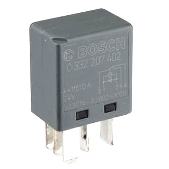 Relay Micro Bosch 24V 10/5A Ch ange Over 5 Pin Diode Protecte d