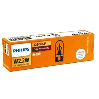 Wedge Globe 12V W2.1x9.5D 2.2W Standard [Pack of 10]