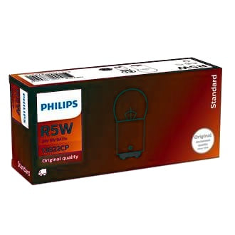 Bayonet Globe 24V 5W BA15D Standard [Pack of 10]