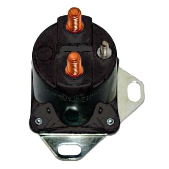 Continuous Duty Solenoid 12V 100A NO Contacts Plastic F90 Mount SBC-4201D