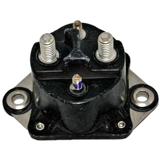 Intermittent Duty Solenoid 12V 100A NO Contacts Plastic F180 Mount SAZ4201AHY