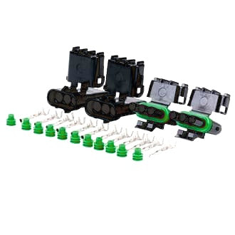 Weather Pack Connectors Complete Kit 3 circuit Inline