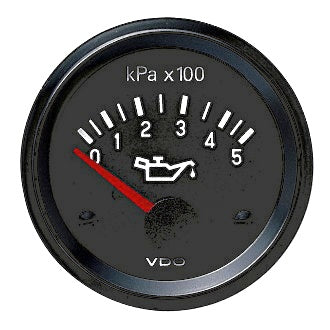 Pressure Gauge 52mm VDO Electr onic 12V 0-500Kpa