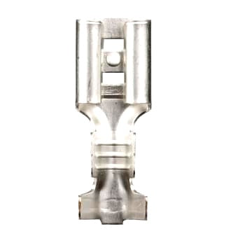 Crimp Termninal Female Blade 4.8mmx0.8mm Uninsulated Pkt 100
