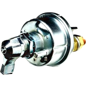 Battery Master Switch 6-36V 125A Cont. N/O Indexing Pin Field Contacts N/O