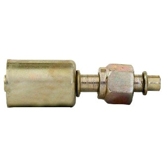 Steel Beadlock Fitting Step Up #6-#8 Straight Female O Ring