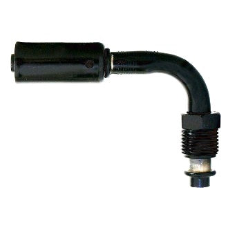 Steel Reduced Beadlock #6 Fitting 90 Degree Male O Ring .