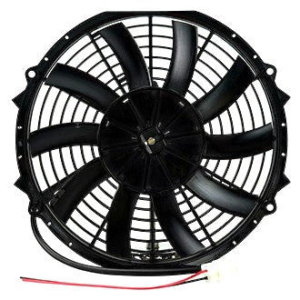 Heavy Duty Fan 10 Inch 12V 130W 950 CFM 7.9A Reversible Skew Blade