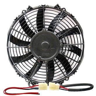 Heavy Duty Fan 11 Inch 12V Optional Additional Temp Reversible Skew Blade