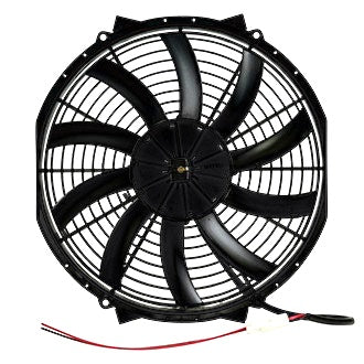 Heavy Duty Fan 12 Inch 12V 130W 1155 CFM 7.7A Reversible Skew Blade