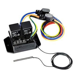 Thermatic Fan Switch Dual Digital 12/24V (24V Requires 24V Relays)