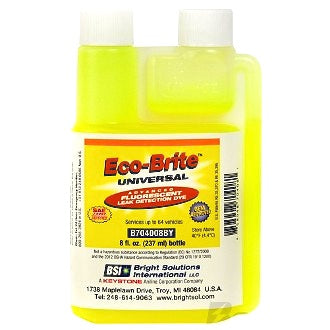 Eco-Brite UV Dye 8 Oz Bottle Services Up To 64 Vehicles .