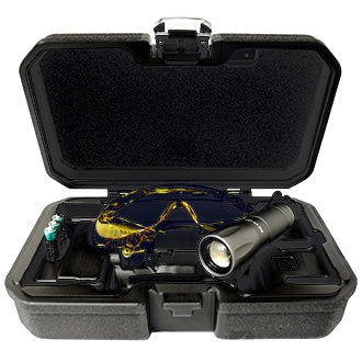 Led UV Leak Detector UV Torch UV Glasses With Carry Case .