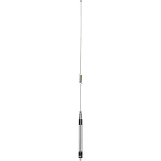 Antenna UHF 6.6dBi Gain 78cm Elevated Feed Base Stainless Steel Whip