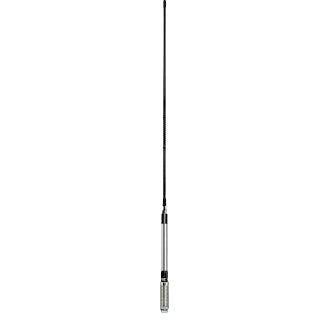 GME UHF Elevated Feed Antenna, Black 6.6dBi Parallel Style S pring