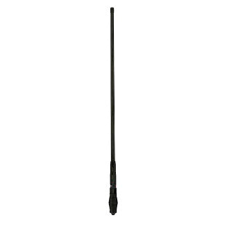 Antenna UHF 6.6dBi Gain 1.2m Colinear Heavy Duty Barrel Spring Black