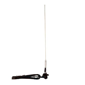 Aerpro 2 Section Stainless Steel AM/FM Spring Base Roof Mount Car Radio Antenna