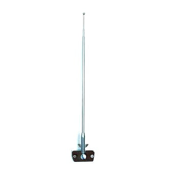 Aerpro 3 Section Stainless Ste el AM/FM Spring Base Car Radio Antenna with Adjustable Split