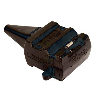 Trailer Socket 12 Pin Flat Plastic Body