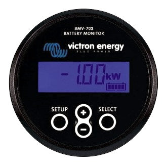 Victron Battery Monitor 9 - 90 Vdc Black Reads 2nd Battery