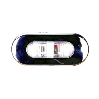 Clearance Light LED Amber BR10 Series 10-30V 75x32x11mm Clear Lens Fixed Mount 0.5m