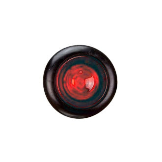 LED Clearance Light LED Red 10-30V 1 Flush Rubber Mount 0.5m Cable