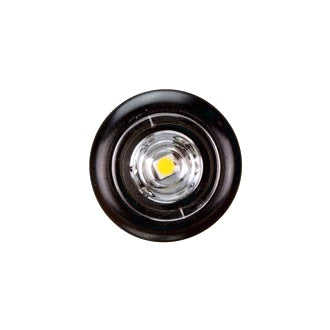 LED Clearance Light LED White 10-30V 1 Flush Rubber Mount 0.5m Cable