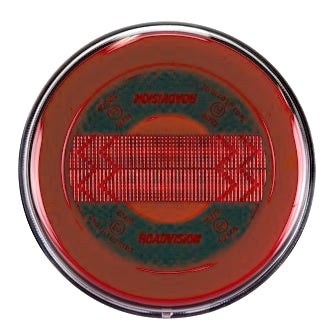 LED Rear Indicator/Tail Lamp 10-30V Tail/Ind/Ref Surface Mount 122mm Glow Tech Tail