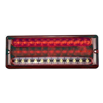LED Rear Combination Lamp 10-30V Stop/Tail/Ind/Rev Surface Mnt 275x100mm