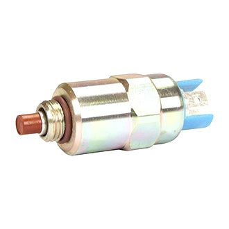 Shut Down Solenoid 12V Suits JCB Applications 2 Spade Connectors
