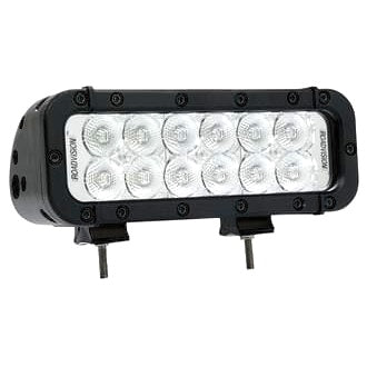 LED Bar/Work Lamp Flood Rect 9-32V 12 LED IP68 2160lm 36W Black Housing