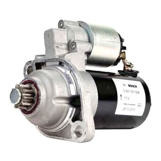 Starter Bosch 12V 1.1kW 10T CCW 28mm Suits Audi VW Golf 1.8L Beetle1.6L 1.8L Manual