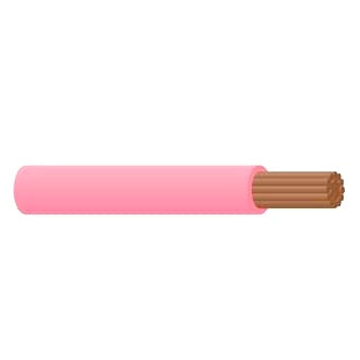 Single Core Cable 6mm Pink 30m