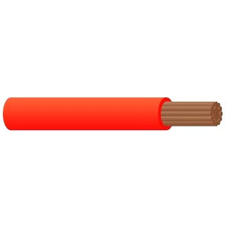 Single Core Cable 6mm Red 100m