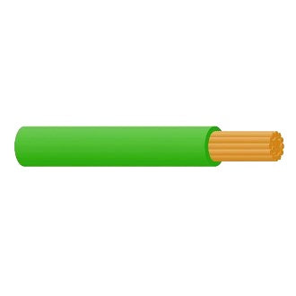 Single Core Cable 2.5mm Green 30m