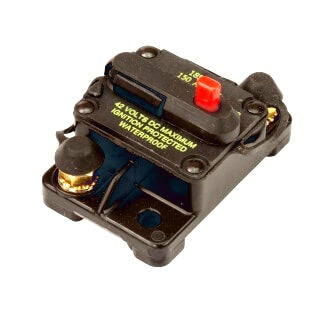 Thermal Circuit Breaker 150A 12-42V Manual Reset Type III Surface Mount IP67
